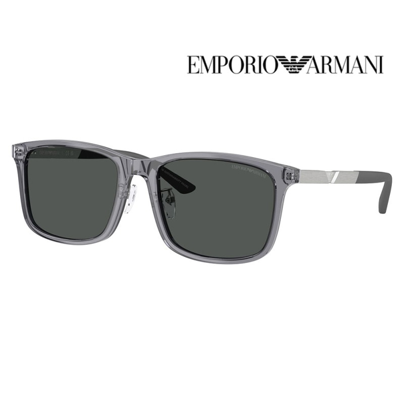 EA4241D 620687 57 EMPORIO ARMANI エンポリオアルマーニ サングラス アジアンデザインモデル  スクエア セル メンズ 　