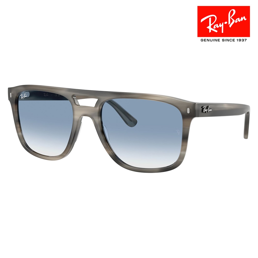 RB2213 14243F 55 Ray-Ban セル スクエア ダブルブリッジ ユニセックス