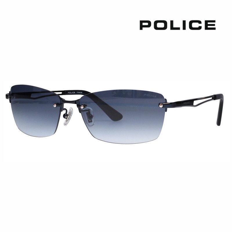 SPLQ06J 0N40 60 POLICE 2025年モデル スクエア ツーポイント メンズ