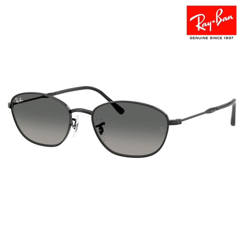 RB3749 002/71 55 Ray-Ban オーバル ワイヤー メタル レディース