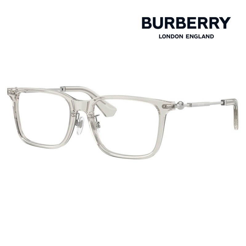 BE2426D 4127 54 バーバリー メガネ アジアンデザイン スクエア メンズ メタルロゴ