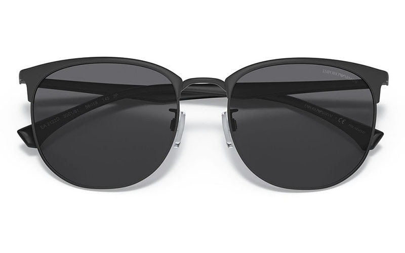 EA2149D 300181 60 EMPORIO ARMANI エンポリオアルマーニ メタル パイロット メンズ アジアンモデル 偏光