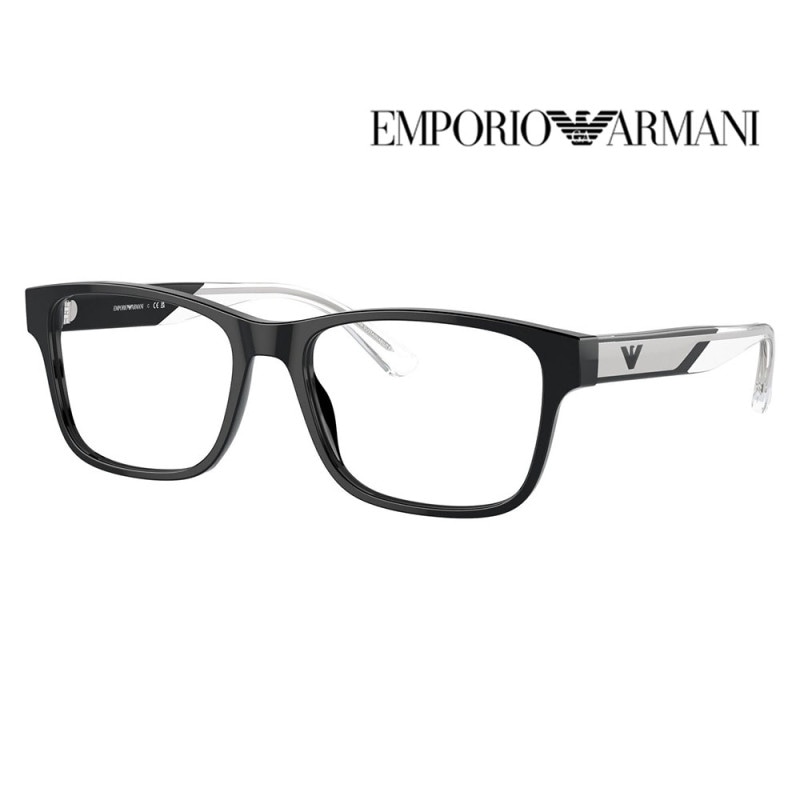 EA3239F 5017 55 エンポリオアルマーニ EMPORIO ARMANI フルフィットモデル スクエア セル メンズ