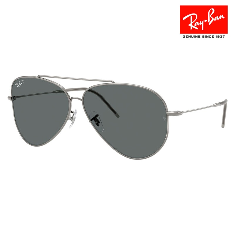 RBR0101S 004/81 59  Ray-Ban AVIATOR REVERSE アビエーター リバース 偏光  ティアドロップ メタル 