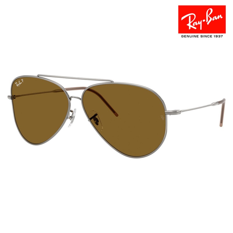 RBR0101S 004/83 59  Ray-Ban AVIATOR REVERSE アビエーター リバース 偏光  ティアドロップ メタル 