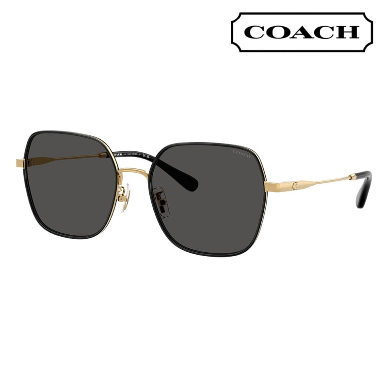 HC7180D 946687 57 COACH ヘキサゴン メタル アジアンフィット レディース