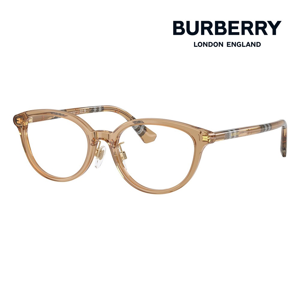 BURBERRY バーバリー メガネフレーム BE2435D 4164 ベージュ BE2435D 4164 50 バーバリー メガネ アジアンデザイン パントス