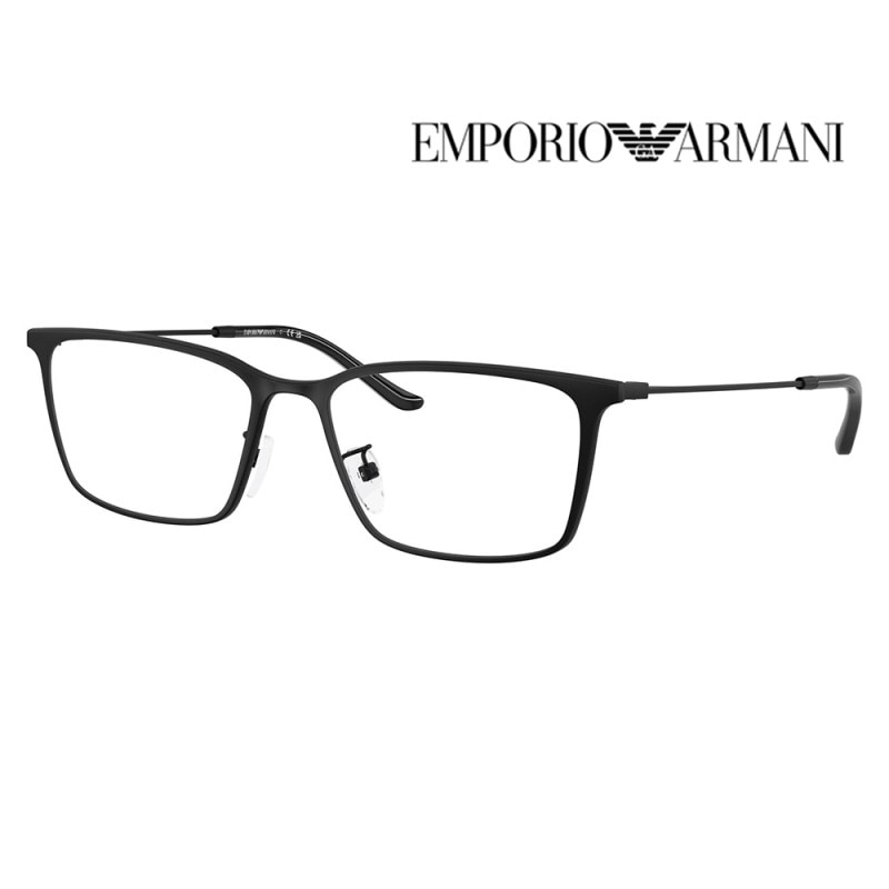 EA1173D 3001 55 EMPORIO ARMANI エンポリオアルマーニ メタル スクエア メンズ アジアンモデル