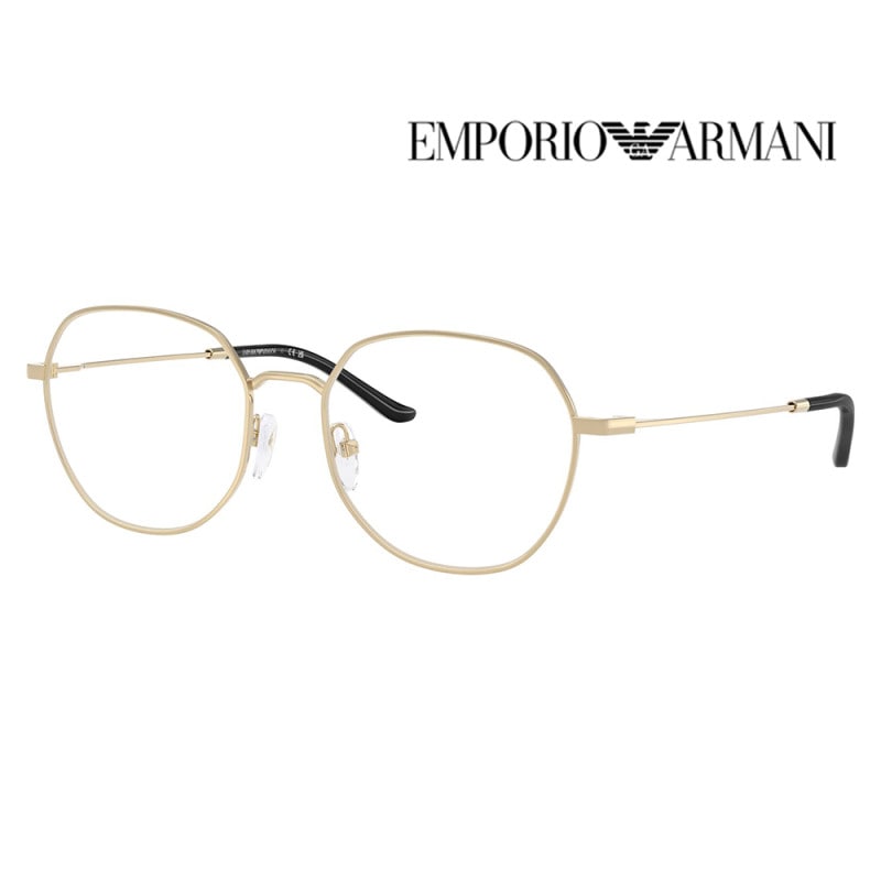 EA1174D 3013 54 EMPORIO ARMANI エンポリオアルマーニ メタル 多角形 メンズ アジアンモデル