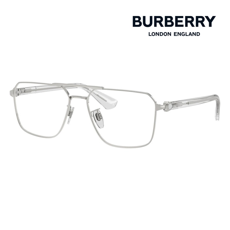 BE1395D 1005 56 バーバリー 眼鏡 多角形 メタル アジアンデザイン メンズ