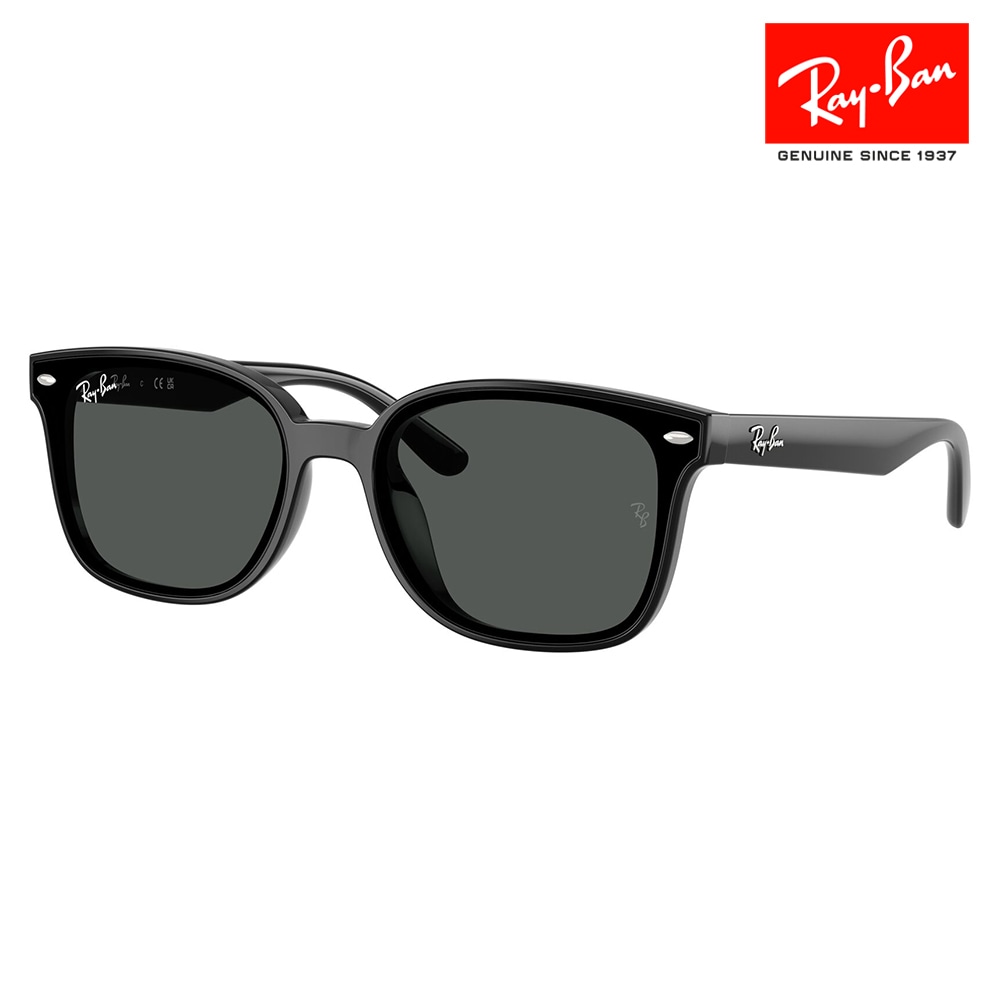 しでょ Ray-Ban サングラス ブラックフレーム 純正ライトカラー】Ray-Ban サングラス RB4258-F 601/80 52サイズ