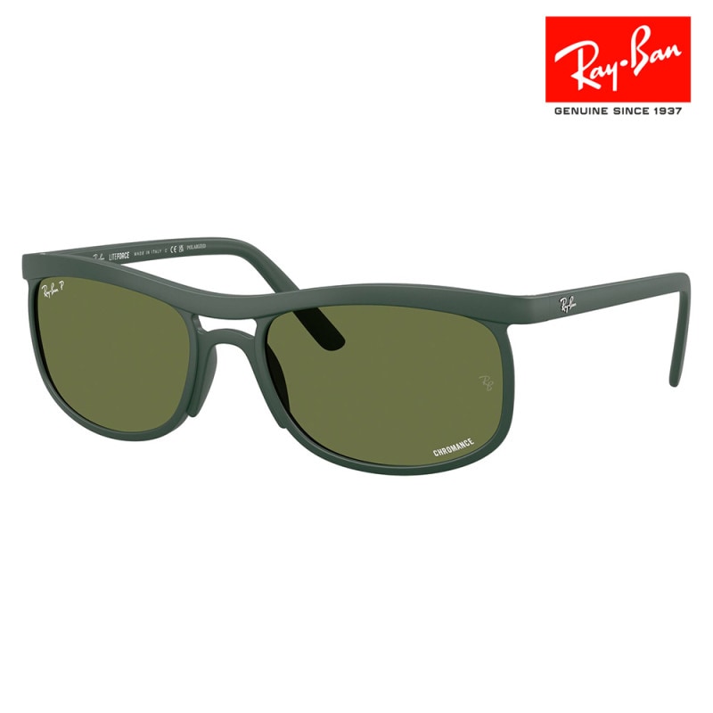 RB4452CH 6016/2 56 Ray-Ban LITEFORCE 軽量 CHROMANCE ツーブリッジ ユニセックス
