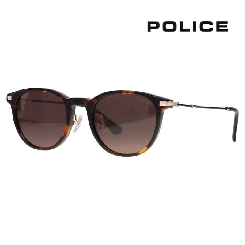 SPLM34J 0710 49 ポリス POLICE  サングラス 2024年モデル ジャパンモデル HIGHWAY ハイウェイ  ボストン コンビネーション  チタニウム 