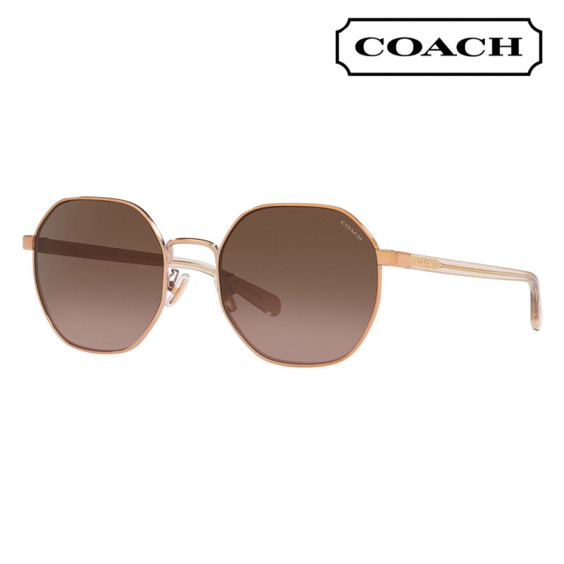 HC7147 93315M 56 COACH CH556 多角形 メタル レディース