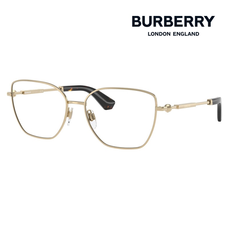 BE1390 1109 54 バーバリー 眼鏡 キャッツアイ メタル アジアンデザイン レディース