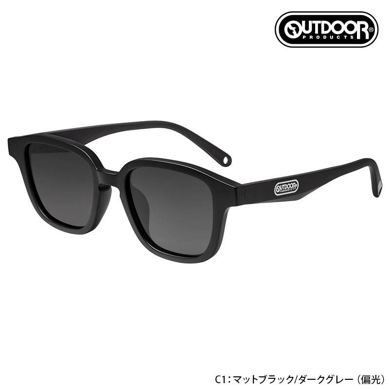 アウトドア プロダクツ OUTDOOR PRODUCTS 偏光サングラス OD09-0001 C1 ウェリントン ポラライズド