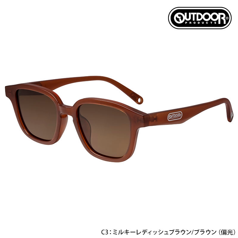 アウトドア プロダクツ OUTDOOR PRODUCTS 偏光サングラス OD09-0001 C3 ウェリントン ポラライズド