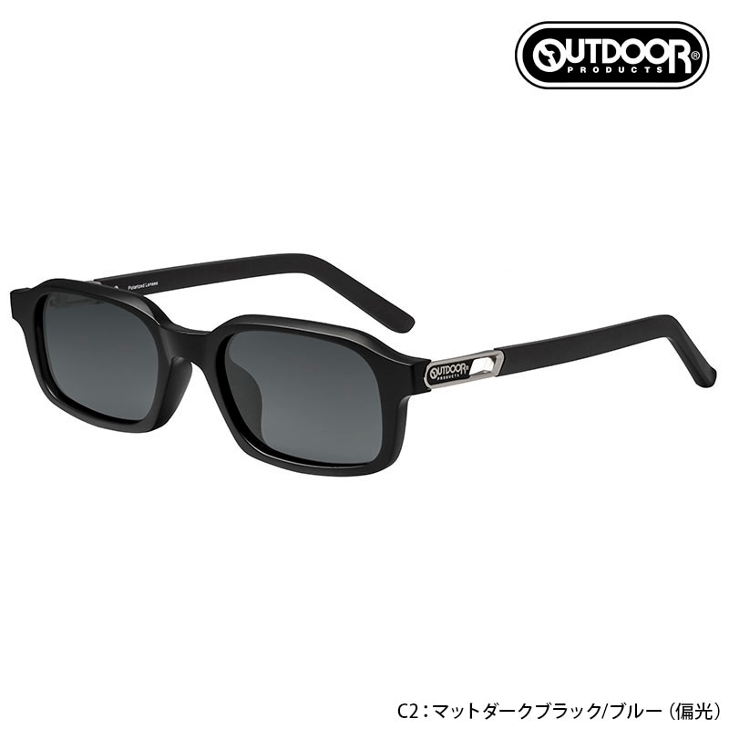 アウトドア プロダクツ OUTDOOR PRODUCTS 偏光サングラス OD09-0003 C2 スクエア ポラライズド
