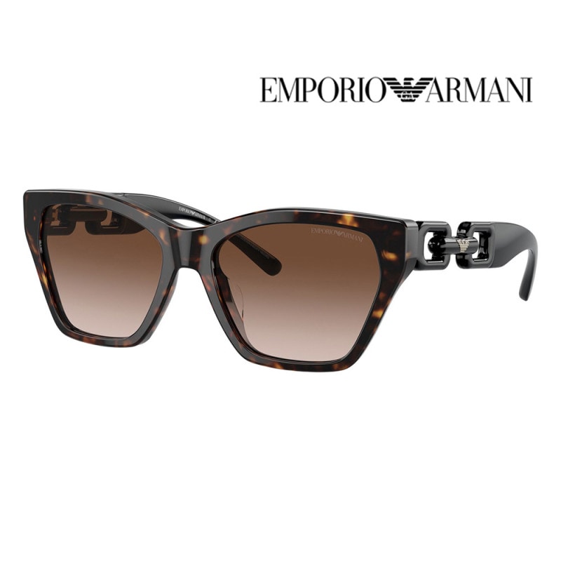 EA4203U 502613 55 EMPORIO ARMANI エンポリオアルマーニ サングラス セル キャットアイ レディース ユニバーサルデザイン