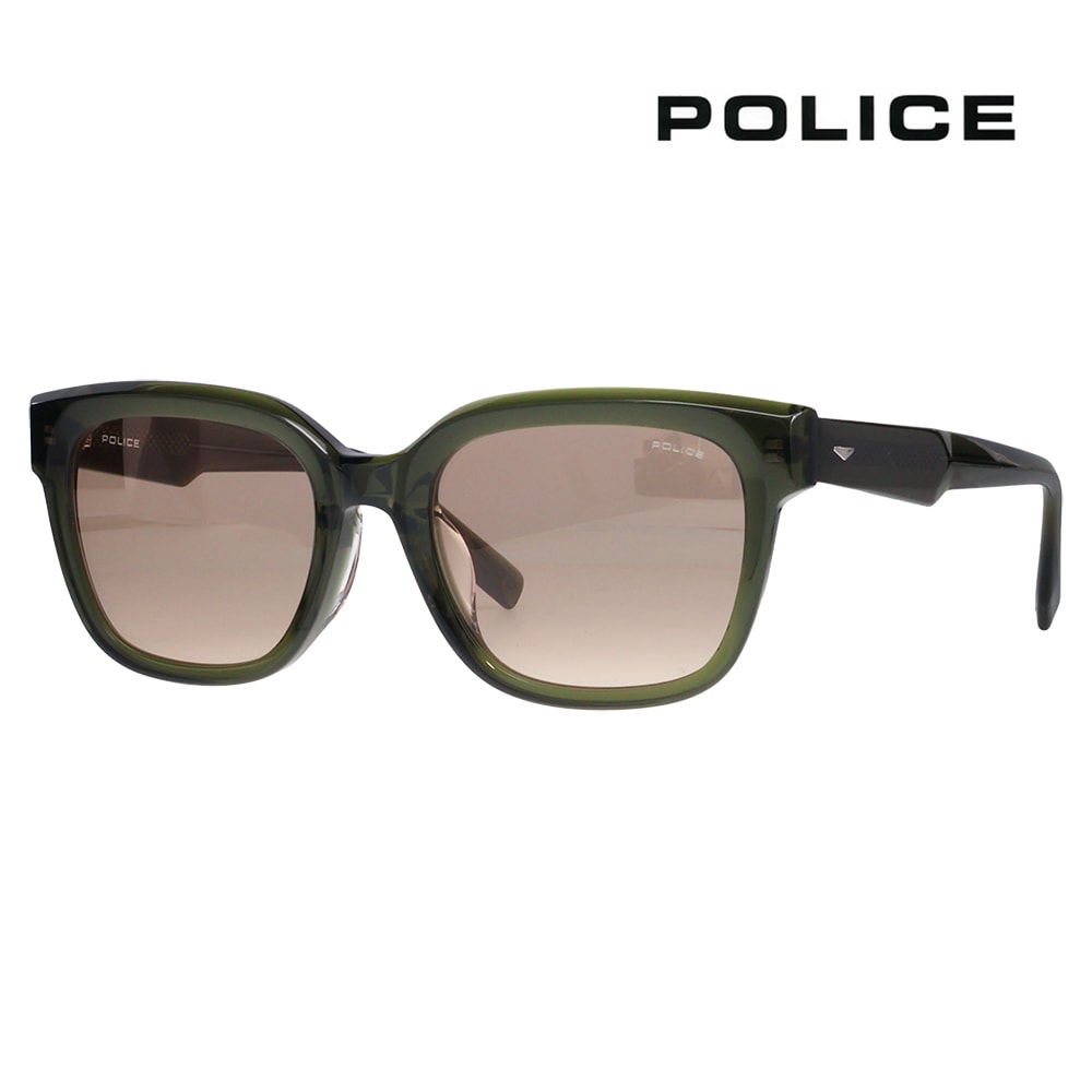 SPLT71J 04CD 52 ポリス POLICE サングラス スクエア セル メンズ