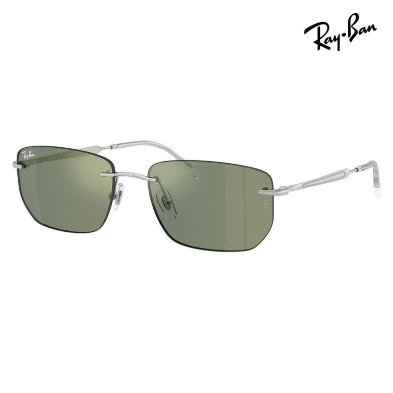 RB3768 003/6R 56 レイバン Ray-Ban サングラス 多角形 ツーポイント メタル ミラーレンズ