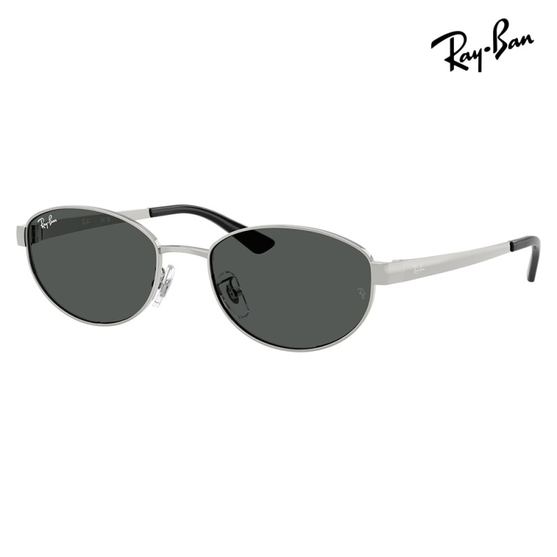 RB3774D 001/9A 55 レイバン Ray-Ban サングラス オーバル メタル ローブリッジフィット アジアンデザイン 偏光