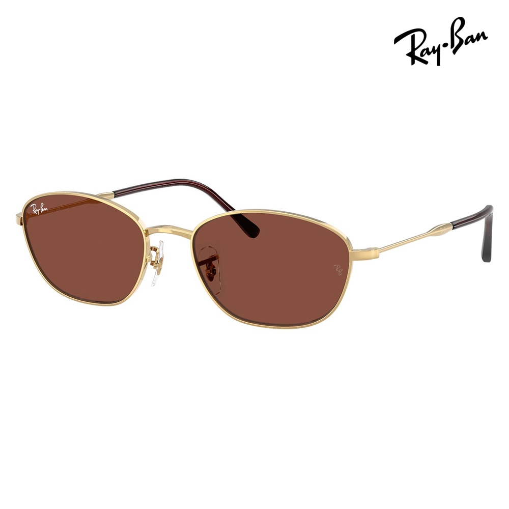 RB3749 001/C5 58 Ray-Ban オーバル ワイヤー メタル レディース