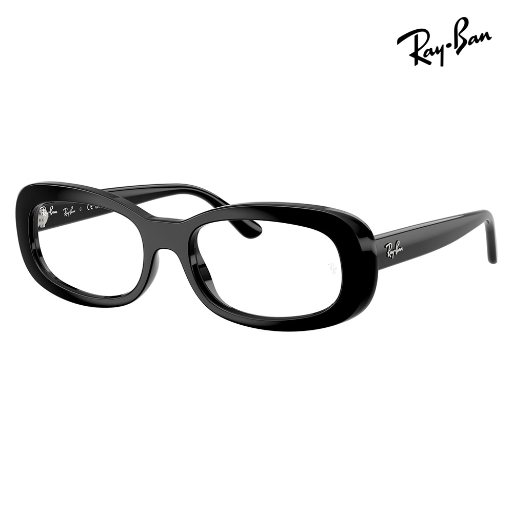 Ray-Ban RB2221VF 2000 メガネフレーム 新品 正規品 RX2221VF 2000 53 Ray-BanRITUAL リチュアル オーバル セル フル