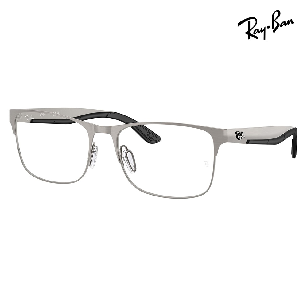 RX7550 3214 55 レイバン Ray-Ban チタン メタル スクエア