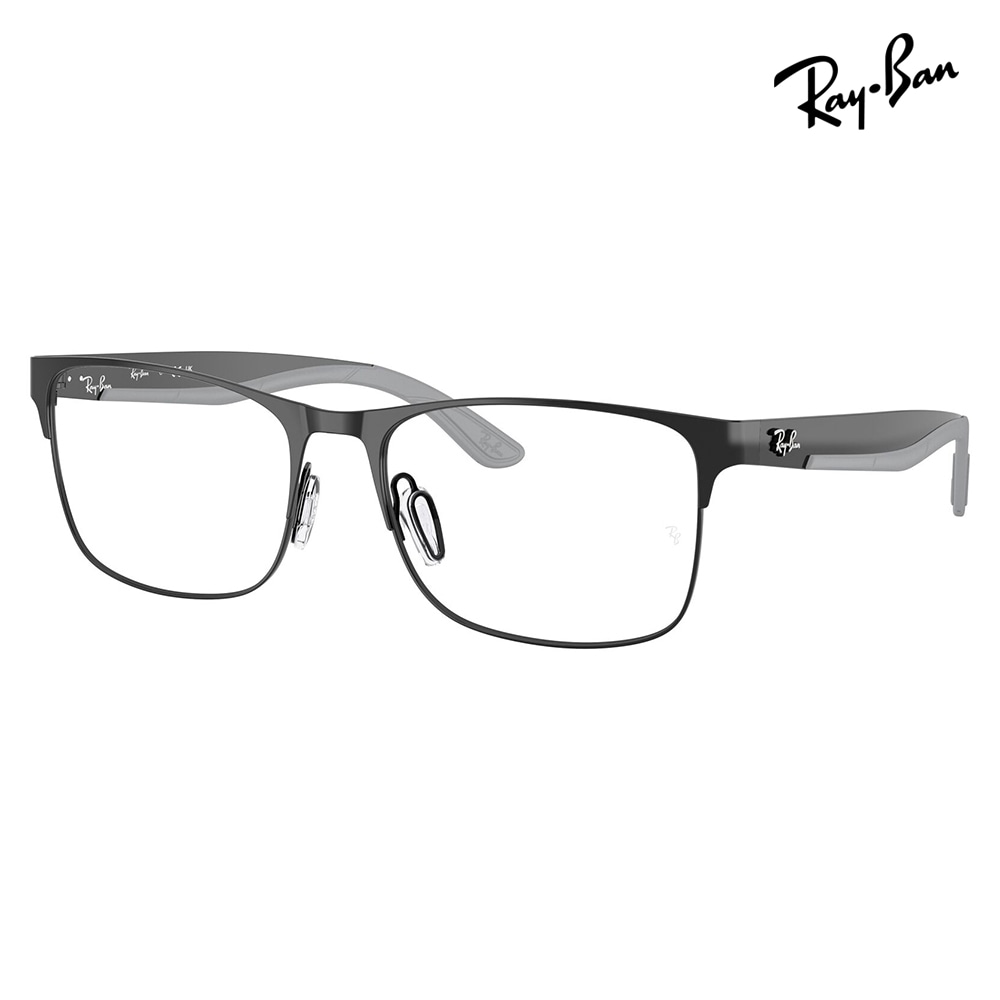 RX7550 3222 57 レイバン Ray-Ban チタン メタル スクエア