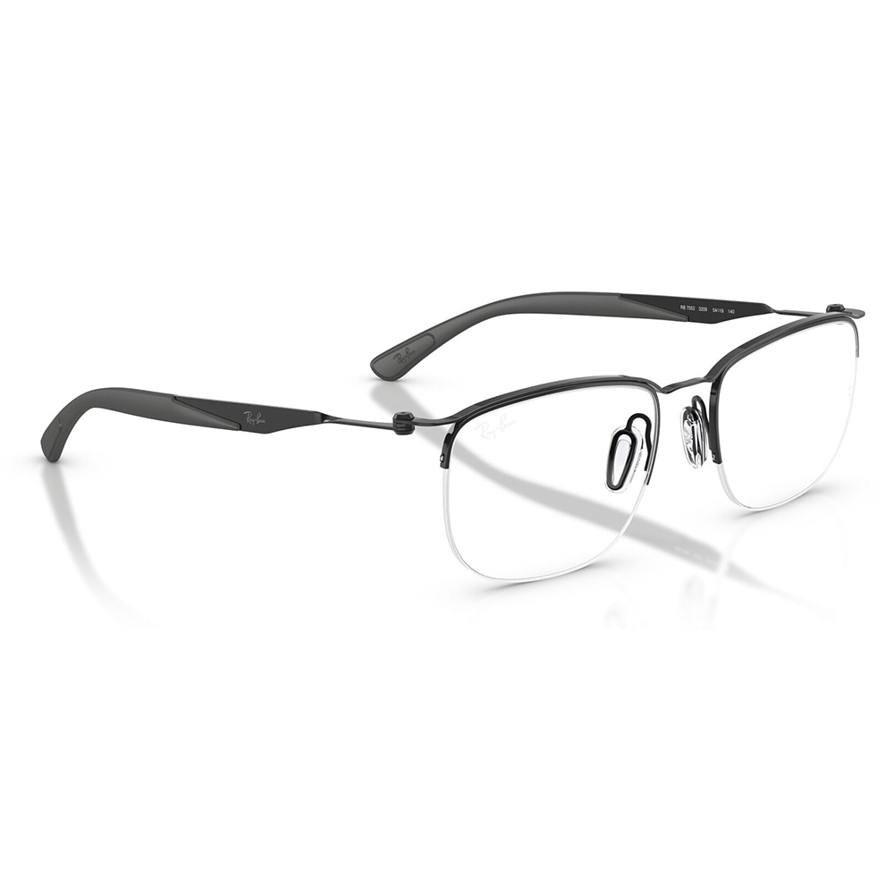 【メガネ】メタルナイロール　TASKY【0065】 RX7552 3213 54 レイバン Ray-Ban チタン メタル スクエア ナイロール