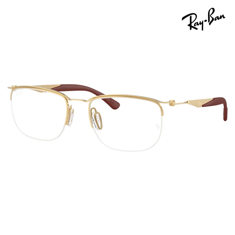 RX7552 3211 52 レイバン Ray-Ban チタン メタル スクエア ナイロール