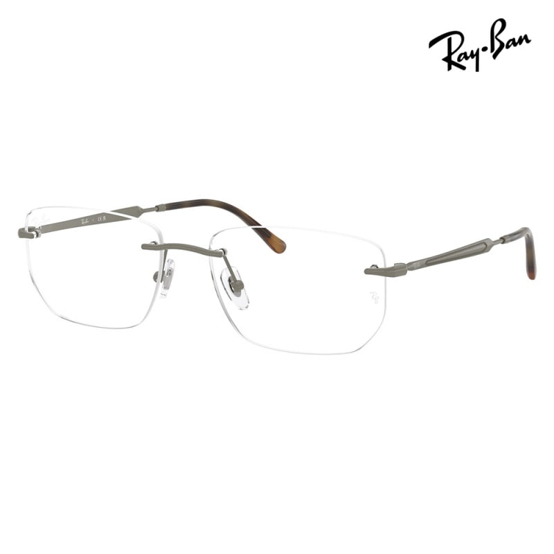 RX3768V 3201 56 レイバン Ray-Ban メガネフレーム 多角形 ツーポイント メタル  