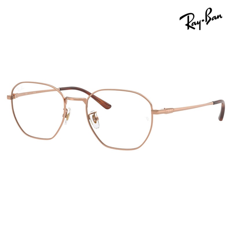 RX8777D 1245 53 レイバン Ray-Ban メガネフレーム チタン チタニウム スクエア アジアンデザイン ユニセックス