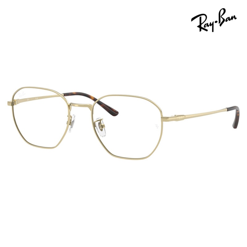 RX8777D 1251 53 レイバン Ray-Ban メガネフレーム チタン チタニウム スクエア アジアンデザイン ユニセックス