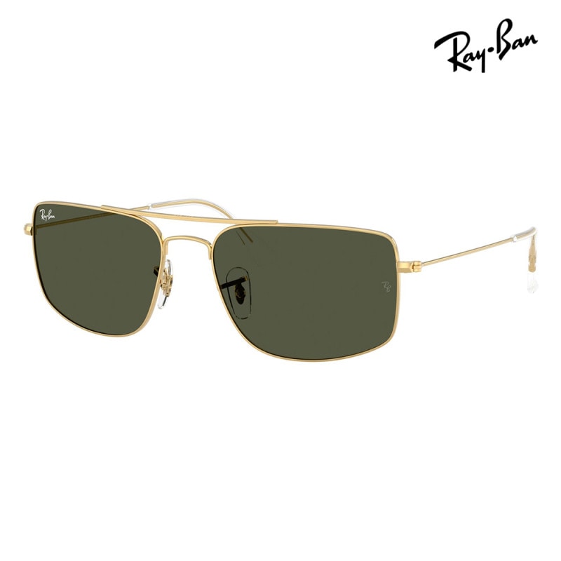 RB3779 001/31 59 Ray-Ban  EXPLORER III エクスプローラ3 スクエア パイロット メタル
