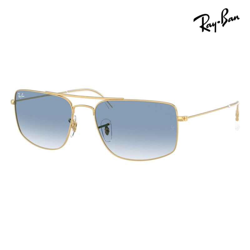 RB3779 001/3F 56 Ray-Ban  EXPLORER III エクスプローラ3 スクエア パイロット メタル