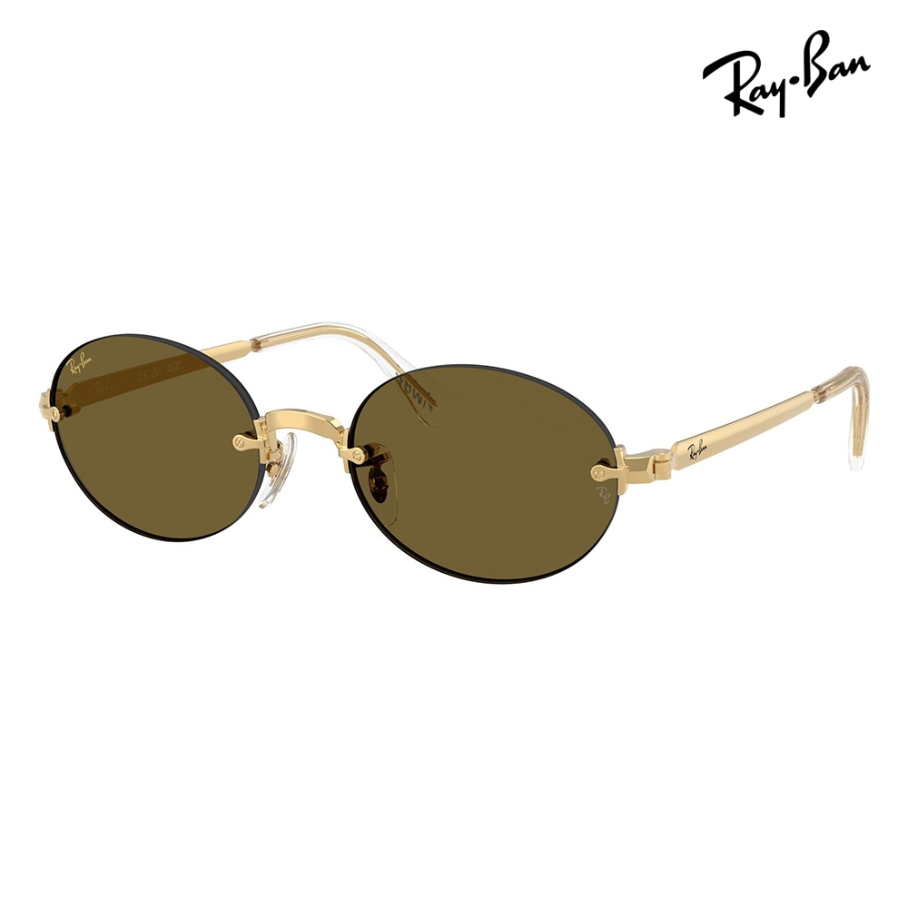 【美品】Ray Ban レイバン オーバル型 サングラス　W9297 Y2K RB3929 001/73 54 レイバン Ray-Ban A$AP WORLDWIDE エイサップ