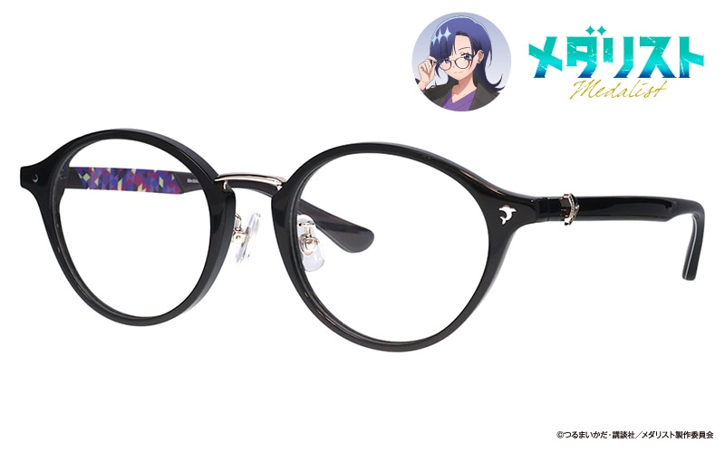 【予約:2027年2月頃発送】メダリスト コラボメガネ いるかモデル