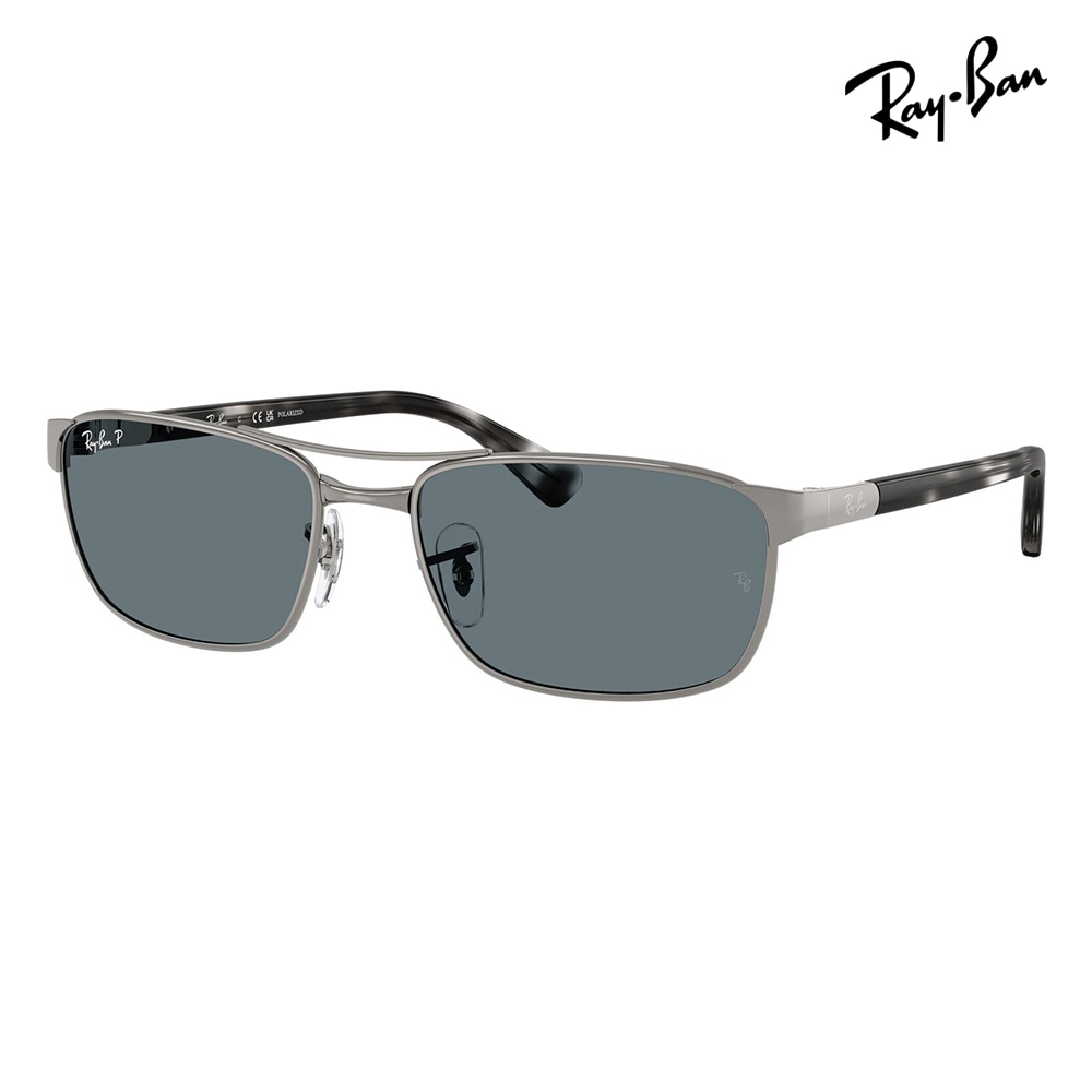 RB3778 004/3R 57 Ray-Ban スクエア メタル 偏光 | 商品検索 | メガネ