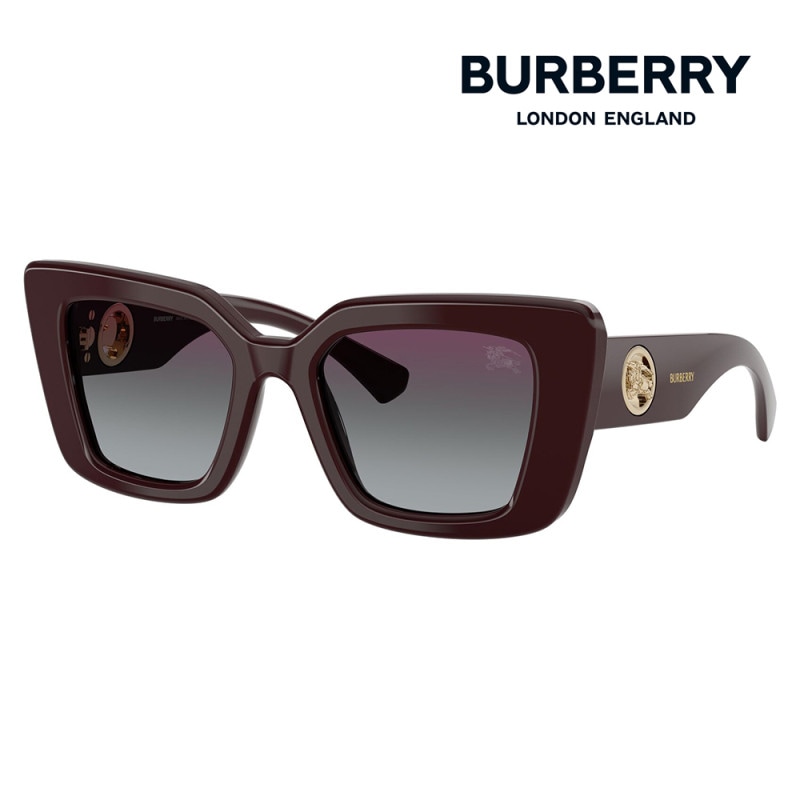 BE4476F 42048G 51  BURBERRY フルフィット スクエア キャットアイ セル レディース