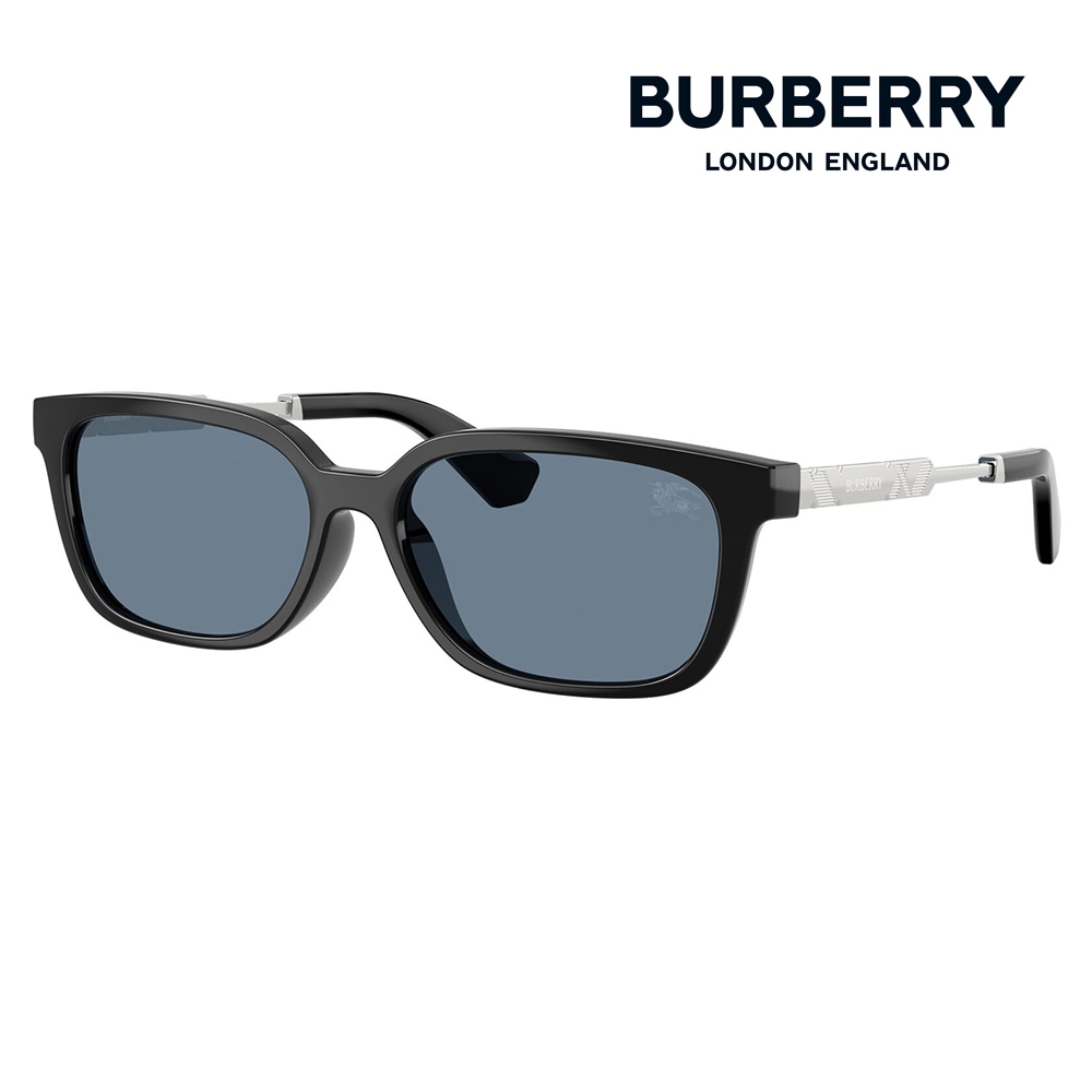 新品 バーバリー サングラス BE4481D クリアグレー アジアンフィット BE4481D 30012V 54 BURBERRY アジアンデザイン スクエア セル