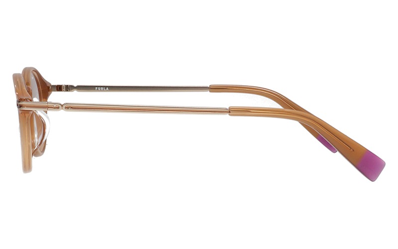 VFU753J 072M 46 フルラ FURLA メガネ メガネフレーム オーバル