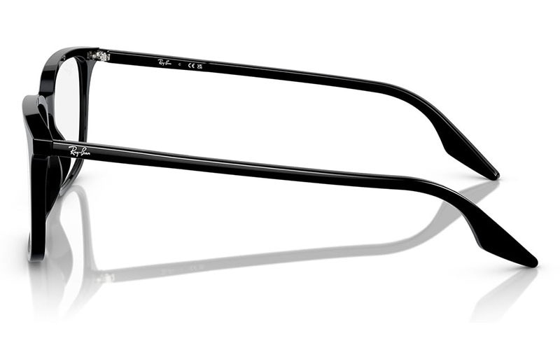 Ray-Ban メガネ スリムチタンフレーム ブラック(度付き) 絶版モデル RX5421F 2000 55 レイバン Ray-Ban スクエア ウェリントン フル