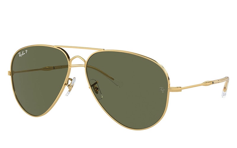 レイバン ビンテージ 偏光サングラス ゴールド 58サイズ RB3825 001/58 58 レイバン OLD AVIATOR オールドアビエーター 偏光