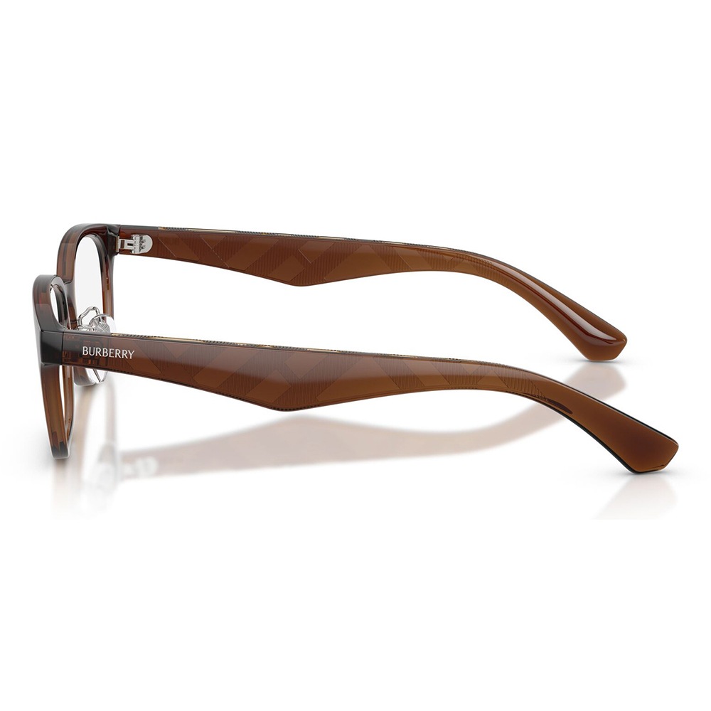 正規品 BURBERRY スクエア ダークブラウン メガネ J644 BE2436D 4116 53 バーバリー メガネ アジアンデザイン スクエア