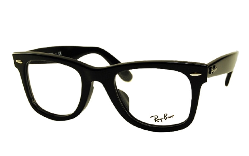 WAYFARER Ray-Ban メガネ RX5121F 2000 50サイズ ウェイ
