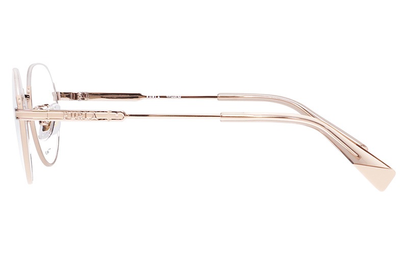 VFU797J 08NE 50 FURLA フルラ メガネ メガネフレーム アンダーリム