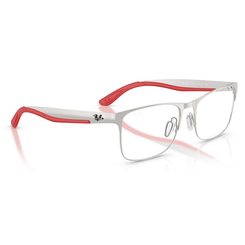 RX7550 3219 57 レイバン Ray-Ban チタン メタル スクエア