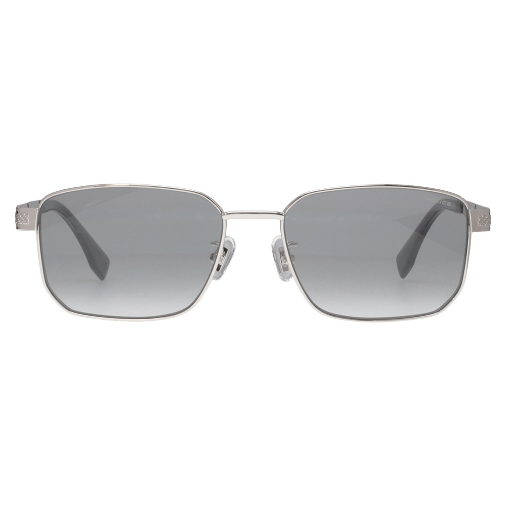 SPLT66J 0583 57 ポリス POLICE サングラス スクエア チタン